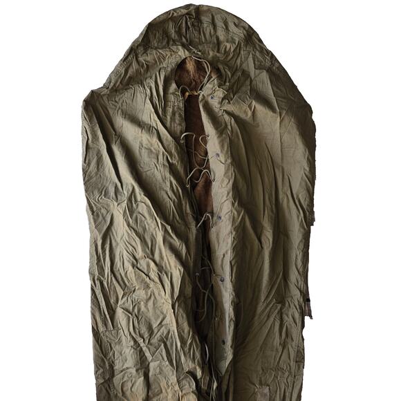U.S. Army Mummy Sleeping Bag 1945 - Picture 1 of 16